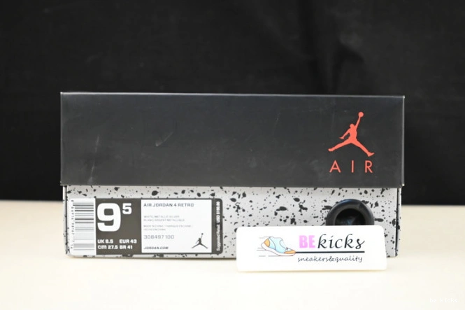 Rep air retro white money” 4 “pure 308497-100 jordan 0429